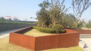 荣成耐候钢挡土墙